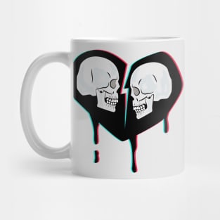 broken heart clubs Mug